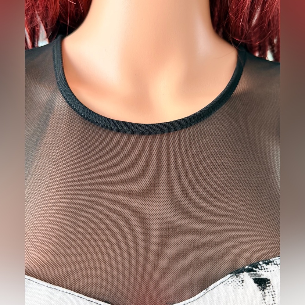 Trixxi Black Floral Mini Dress - Picture 7 of 12